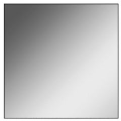 Зеркало Corsica 500х500 black без подсветки Sansa (SB1063Z) в Краснокамске - krasnokamsk.mebel24.online | фото 1