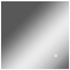 Зеркало Минск 600х600 с подсветкой Домино (GL7038Z) в Краснокамске - krasnokamsk.mebel24.online | фото 1