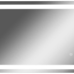 Зеркало Прага 800х550 с подсветкой Домино (GL7021Z) в Краснокамске - krasnokamsk.mebel24.online | фото 1