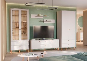 АФИНА Гостиная (модульная) кашемир серый в Краснокамске - krasnokamsk.mebel24.online | фото 1