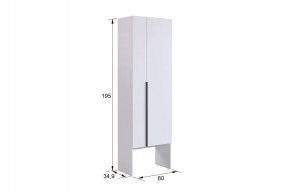БАСКО Прихожая К6 (графит) в Краснокамске - krasnokamsk.mebel24.online | фото 5