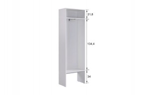 БАСКО Прихожая К6 (графит) в Краснокамске - krasnokamsk.mebel24.online | фото 6