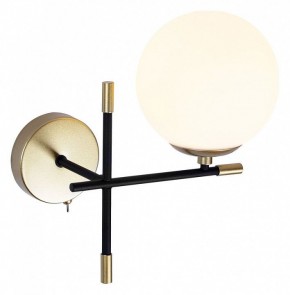 Бра Arte Lamp Arkab A2225AP-1BK в Краснокамске - krasnokamsk.mebel24.online | фото