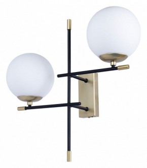 Бра Arte Lamp Arkab A2225AP-2BK в Краснокамске - krasnokamsk.mebel24.online | фото