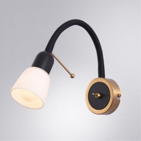 Бра Arte Lamp Lettura A7009AP-1BK в Краснокамске - krasnokamsk.mebel24.online | фото 2