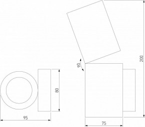 Бра Elektrostandard Deep a062927 в Краснокамске - krasnokamsk.mebel24.online | фото 4