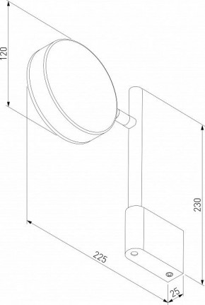 Бра Elektrostandard Tobi a064592 в Краснокамске - krasnokamsk.mebel24.online | фото 4