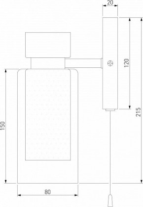 Бра Eurosvet Amado 70115/1 белый в Краснокамске - krasnokamsk.mebel24.online | фото 3