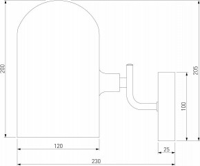 Бра Eurosvet Bambola 60157/1 латунь в Краснокамске - krasnokamsk.mebel24.online | фото 4