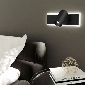 Бра Eurosvet Binar 20127/1 LED черный в Краснокамске - krasnokamsk.mebel24.online | фото 3