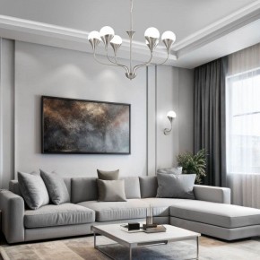 Бра Eurosvet Calyx 60169/1 никель в Краснокамске - krasnokamsk.mebel24.online | фото 3