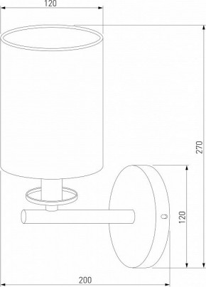 Бра Eurosvet Caprera 60146/1 латунь в Краснокамске - krasnokamsk.mebel24.online | фото 3