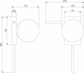 Бра Eurosvet Fredo 40036/1 латунь в Краснокамске - krasnokamsk.mebel24.online | фото 4