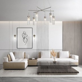 Бра Eurosvet Gilian 60163/1 никель в Краснокамске - krasnokamsk.mebel24.online | фото 2