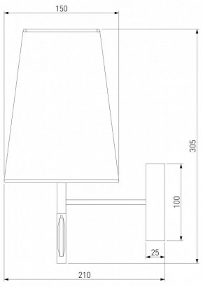 Бра Eurosvet Milazzo 60137/1 хром в Краснокамске - krasnokamsk.mebel24.online | фото 4