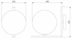 Бра Eurosvet Shape 70131/1 латунь в Краснокамске - krasnokamsk.mebel24.online | фото 5