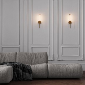 Бра Eurosvet Stark 50387 LED латунь в Краснокамске - krasnokamsk.mebel24.online | фото 2