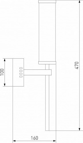 Бра Eurosvet Stark 50387 LED латунь в Краснокамске - krasnokamsk.mebel24.online | фото 6