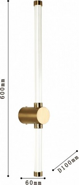 Бра Favourite Lignum 3057-1W в Краснокамске - krasnokamsk.mebel24.online | фото 3