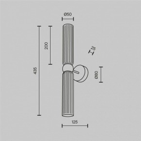 Бра Maytoni Antic MOD302WL-02GR1 в Краснокамске - krasnokamsk.mebel24.online | фото 4