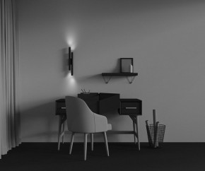 Бра Maytoni Calipso C082WL-24W2.7K-B в Краснокамске - krasnokamsk.mebel24.online | фото 4