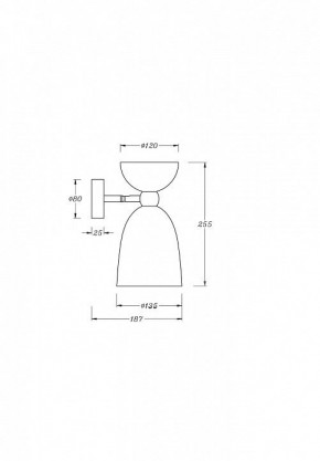 Бра Maytoni Cloches MOD113WL-01W в Краснокамске - krasnokamsk.mebel24.online | фото 3