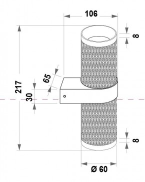 Бра Maytoni Focus Design C069WL-02B в Краснокамске - krasnokamsk.mebel24.online | фото 3