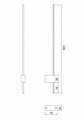 Бра Maytoni Pars C070WL-L6GB3K в Краснокамске - krasnokamsk.mebel24.online | фото 3