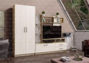 ДАРЬЯ Гостиная (Крафт серый/Крафт белый) в Краснокамске - krasnokamsk.mebel24.online | фото 1