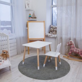 Детский комплект стол и стул «Мишка» Rolti Baby (белый/береза, массив березы/мдф) в Краснокамске - krasnokamsk.mebel24.online | фото 4