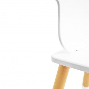 Детский комплект стол и стул «Мишка» Rolti Baby (белый/береза, массив березы/мдф) в Краснокамске - krasnokamsk.mebel24.online | фото 5
