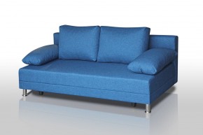 Диван-кровать Комфорт без подлокотников (4 подушки) DENIM в Краснокамске - krasnokamsk.mebel24.online | фото