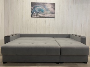 Диван угловой Комфорт-3 (НПБ+МДФ) велюр Galaxy Lite 26 в Краснокамске - krasnokamsk.mebel24.online | фото 4