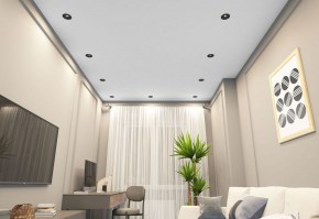 DK2120-BK Встраиваемый светильник, IP 20, 50 Вт, GU10, черный, алюминий в Краснокамске - krasnokamsk.mebel24.online | фото 2