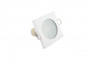 DK3014-WH Встраиваемый светильник влагозащ., IP 44, 50 Вт, GU10, белый, алюминий в Краснокамске - krasnokamsk.mebel24.online | фото 4