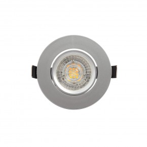 DK3020-CM Встраиваемый светильник, IP 20, 10 Вт, GU5.3, LED, серый, пластик в Краснокамске - krasnokamsk.mebel24.online | фото 1