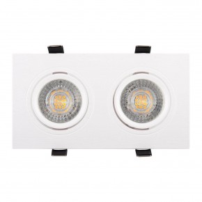 DK3022-WH Встраиваемый светильник, IP 20, 10 Вт, GU5.3, LED, белый, пластик в Краснокамске - krasnokamsk.mebel24.online | фото 2