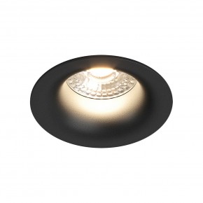 DK3024-BK Встраиваемый светильник, IP 20, 10 Вт, GU5.3, LED, черный, пластик в Краснокамске - krasnokamsk.mebel24.online | фото 1