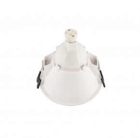 DK3026-WB Встраиваемый светильник, IP 20, 10 Вт, GU5.3, LED, белый/черный, пластик в Краснокамске - krasnokamsk.mebel24.online | фото 4