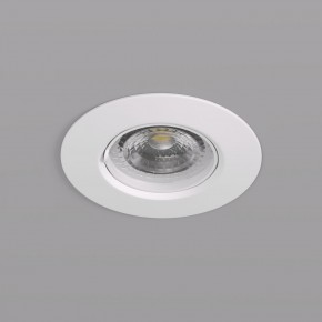 DK3028-WH Встраиваемый светильник, IP 20, 10 Вт, GU5.3, LED, белый, пластик в Краснокамске - krasnokamsk.mebel24.online | фото 2