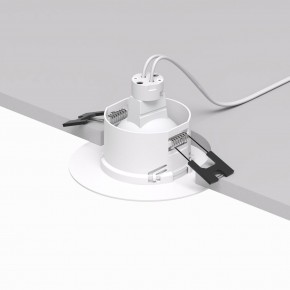 DK3028-WH Встраиваемый светильник, IP 20, 10 Вт, GU5.3, LED, белый, пластик в Краснокамске - krasnokamsk.mebel24.online | фото 3