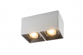 DK3035-WB Светильник накладной IP 20, 10 Вт, GU5.3, LED, белый/черный, пластик в Краснокамске - krasnokamsk.mebel24.online | фото 1