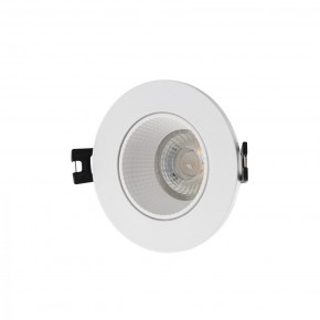 DK3061-WH Встраиваемый светильник, IP 20, 10 Вт, GU5.3, LED, белый/белый, пластик в Краснокамске - krasnokamsk.mebel24.online | фото 1