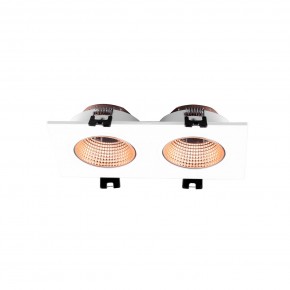 DK3072-WBR Встраиваемый светильник, IP 20, 10 Вт, GU5.3, LED, белый/бронзовый, пластик в Краснокамске - krasnokamsk.mebel24.online | фото 2