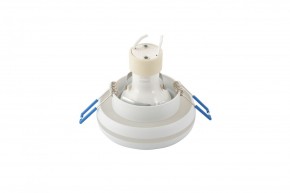 DK4031-WH Встраиваемый светильник, IP 20, 10 Вт, GU10, белый, алюминий/пластик в Краснокамске - krasnokamsk.mebel24.online | фото 1