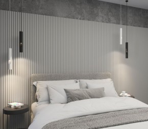 DK4045-WH Подвесной светильник, с декоративным вырезом, IP 20, до 15 Вт, LED, GU10, белый, алюминий в Краснокамске - krasnokamsk.mebel24.online | фото 4