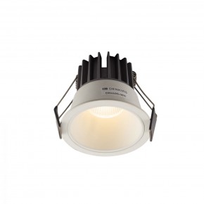 DK4400-WH Встраиваемый светильник, IP 20, 7 Вт, LED 3000, белый, алюминий в Краснокамске - krasnokamsk.mebel24.online | фото 1