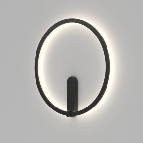 DK5035-BK Бра ROUND со светодиодом, IP20, 24W, 3000/4000/6500K, черный, алюминий в Краснокамске - krasnokamsk.mebel24.online | фото