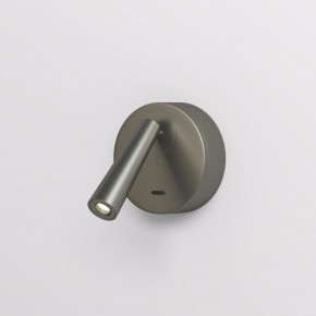 DK5072-DN Бра SHINE WALL со светодиодом, D104*H68, IP20, 3000К, 3W, RA?90, темный никель, алюминий в Краснокамске - krasnokamsk.mebel24.online | фото 2