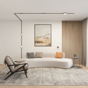 DK5072-DN Бра SHINE WALL со светодиодом, D104*H68, IP20, 3000К, 3W, RA?90, темный никель, алюминий в Краснокамске - krasnokamsk.mebel24.online | фото 5